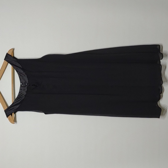 Vintage Connected Apparel Black Gothic Tent Trapeze Dress Size 12 - Picture 8 of 10